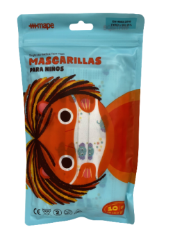 mascarillas 10 unidades infantil